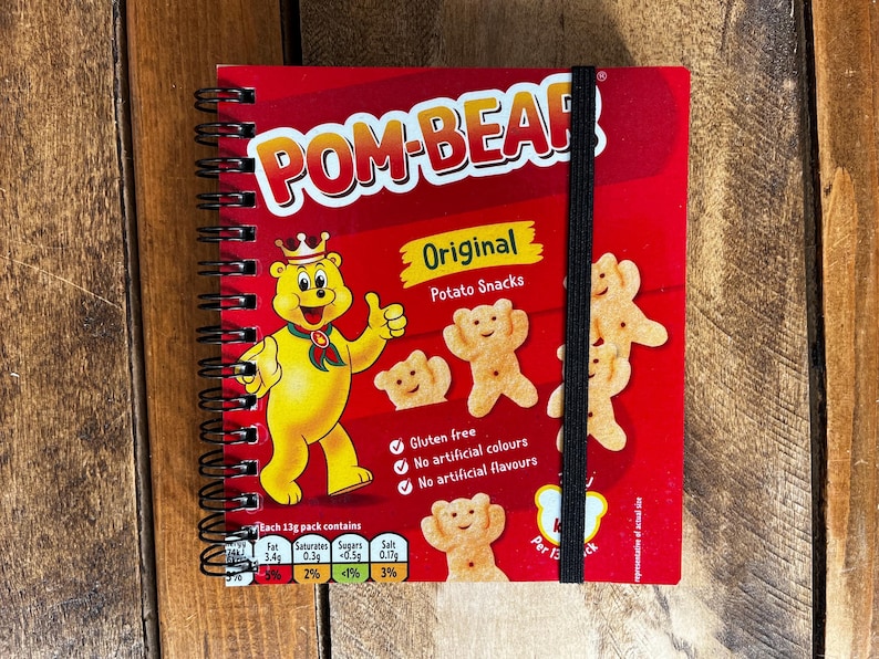 Libreta de papas fritas recicladas/recicladas - Walkers, Quavers, Kettle Chips, McCoys, etc. imagen 10