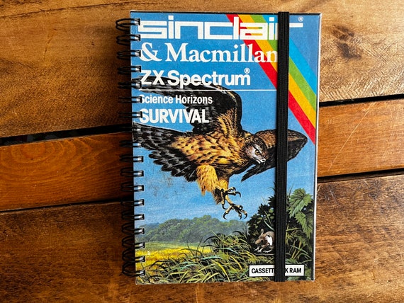 Upcycled/recycled Sinclair ZX Spectrum Video Game Box