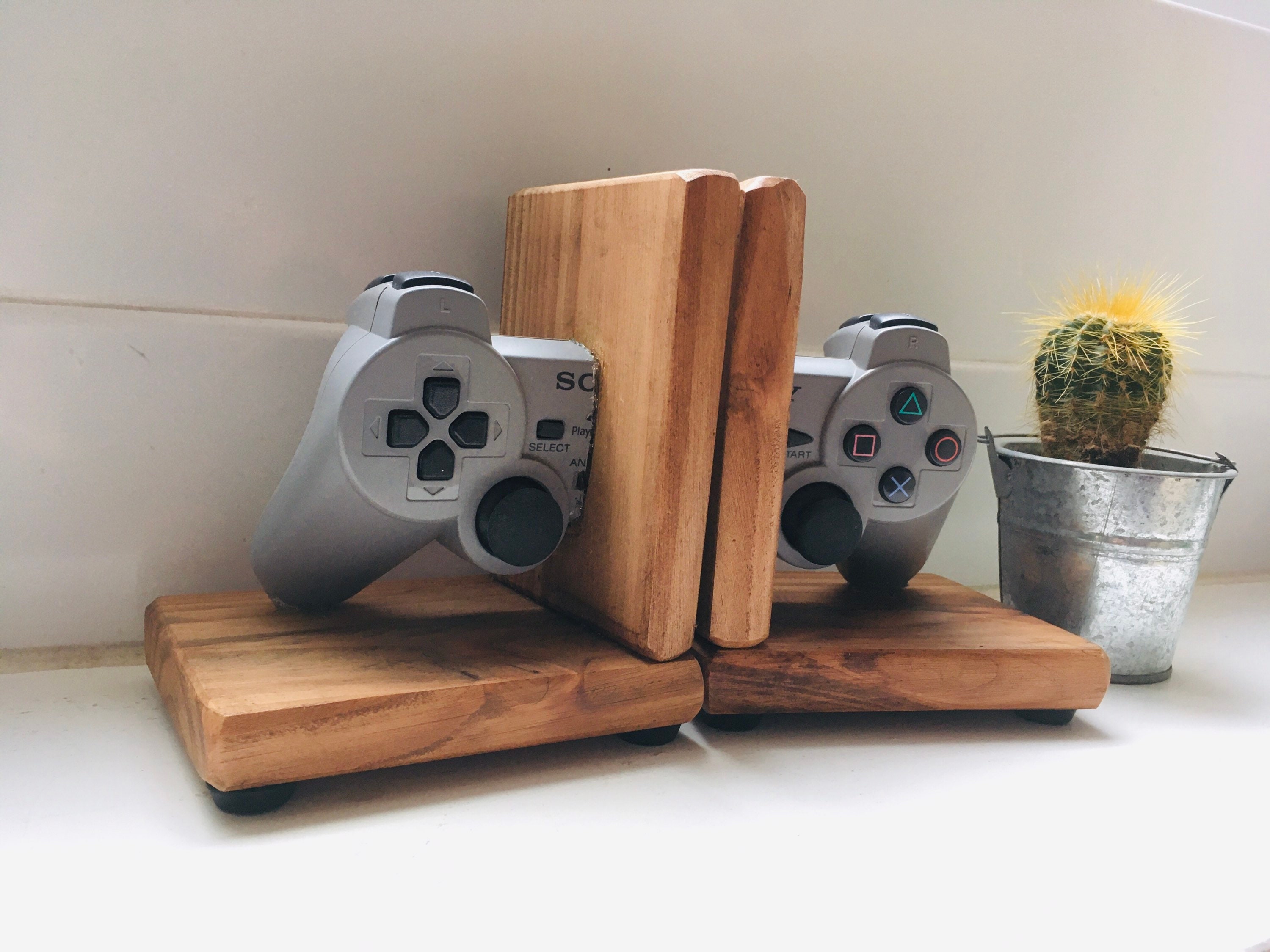 Gaming Controller Bookends PlayStation Etsy