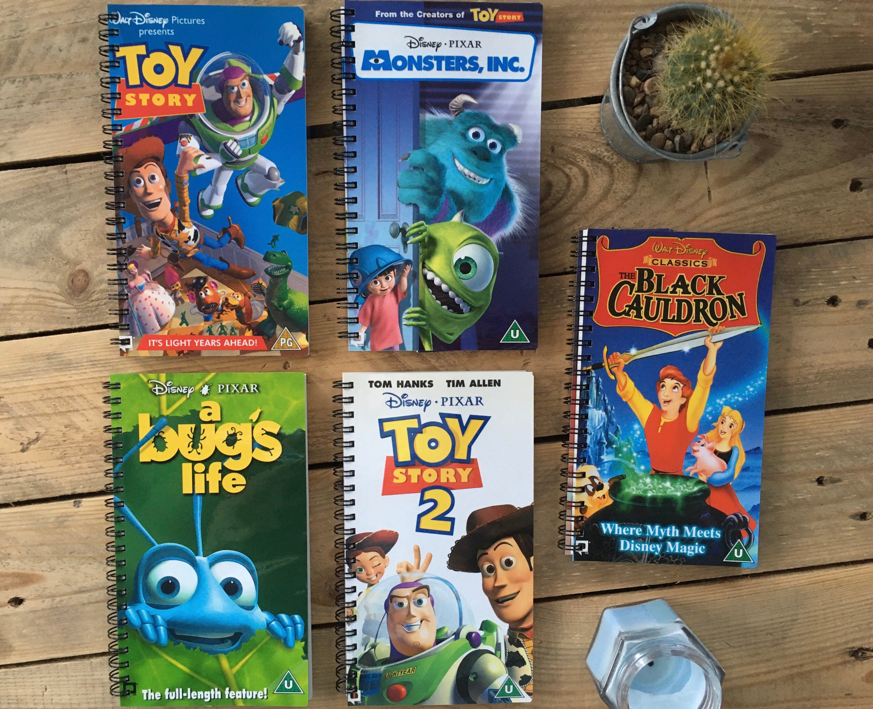 Recycled/upcycled Disney VHS Notebook the Lion King Etsy