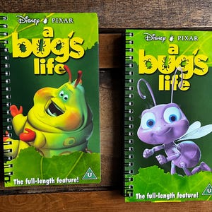 Recycled Disney VHS Notebook - Live Action