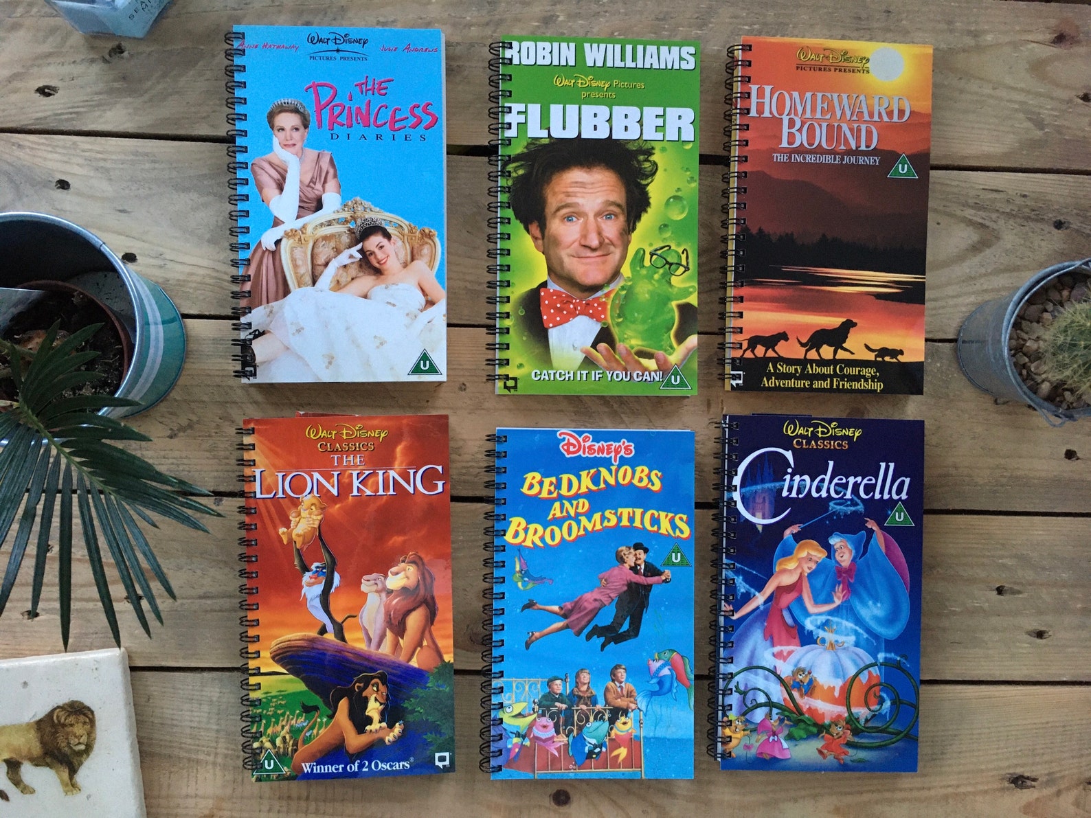 Retro Disney VHS Notebook Etsy