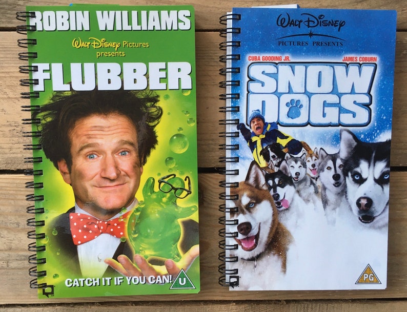Recycled Disney VHS Notebook Live Action Etsy Australia