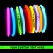 50 x Personalized 8' Glow Bracelets Necklaces Light Sticks Imprinted w/YOUR MESSAGE Birthday Party Dj Wedding Favors Bridal Baby Shower 