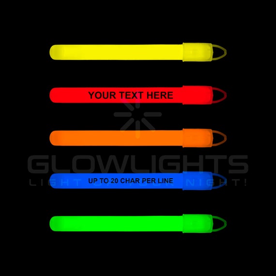 4 inch Regular (10mm) Glow Stick, Glow Stick Pendants