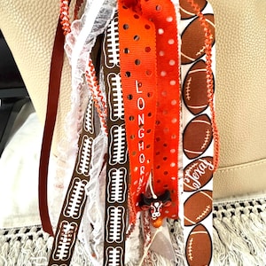 University of Texas purse charm/ring lanyard