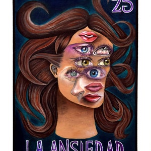 La Ansiedad FINE ART PRINT