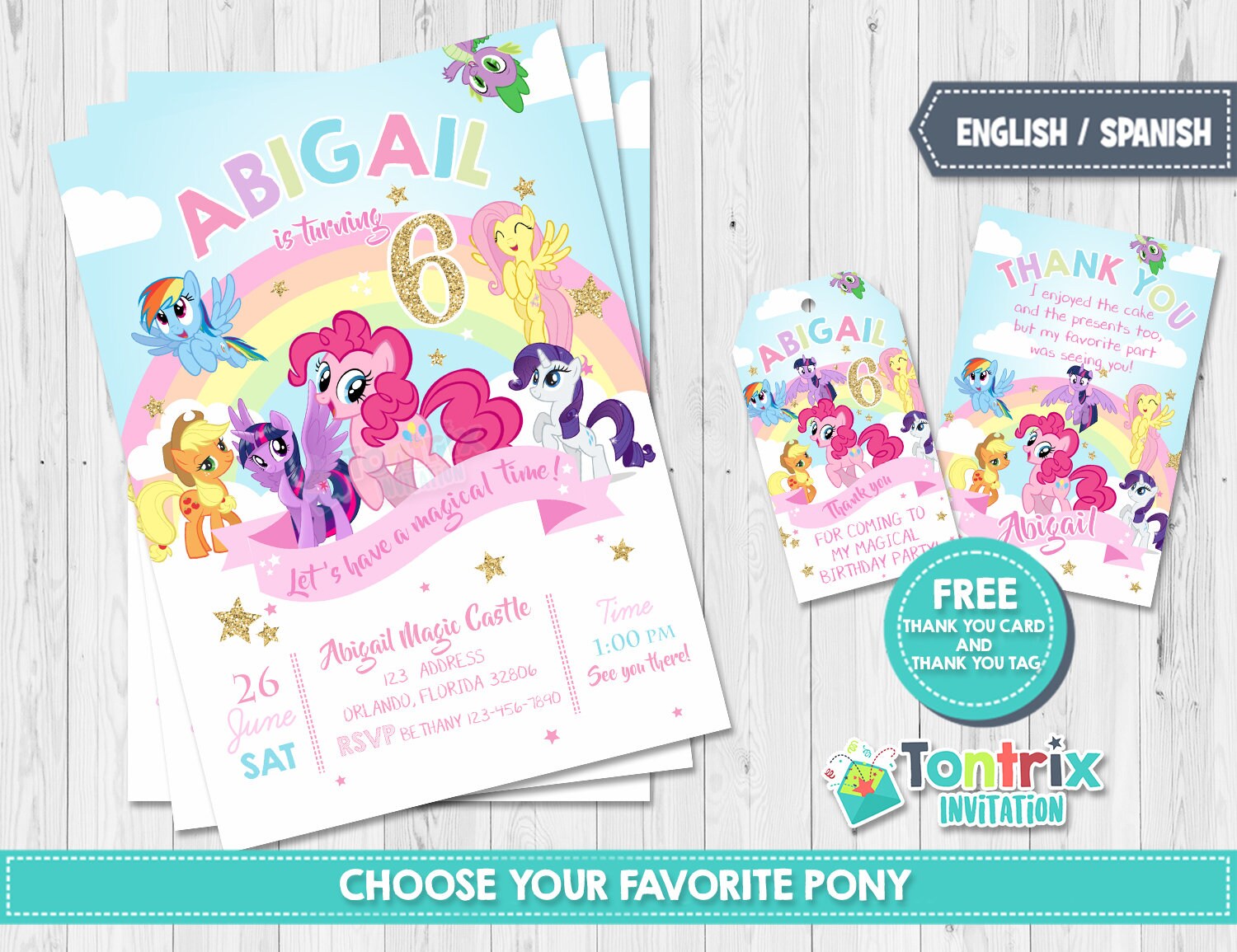 My Little Pony Birthday My Little Pony Invitation My Little | Etsy My Little Pony Birthday My Little Pony Invitation My Little | Etsy