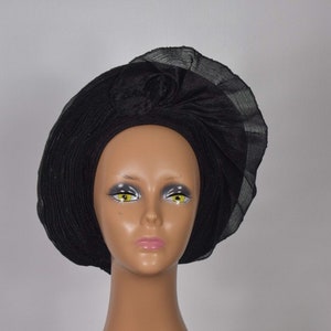 Avant autogele / pre-tied gele/ African headwrap/ ready to wear autogele / unique autogele /bridal accessory