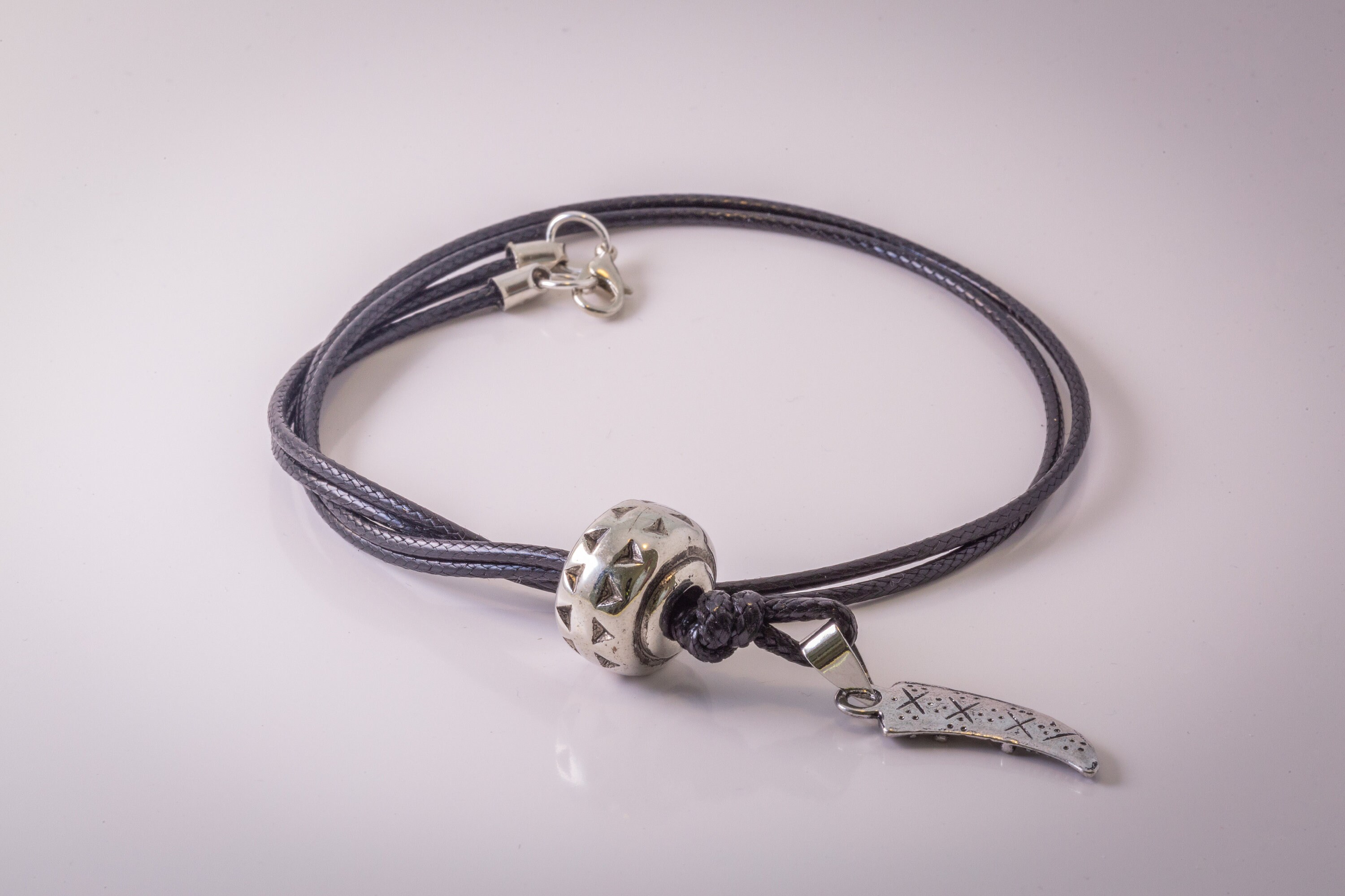 Black Necklace for Men, Sturdy Men's Necklace, Men's Necklace