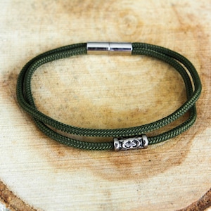 Men paracord bracelet, Paracord wrap bracelet, Men jewellery, nautical jewellery, gifts for him, men gift, men bracelet