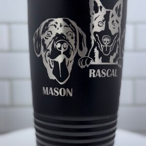 Dog Tumbler | A literal Pup Cup | 20oz Tumbler | Dog Lover |