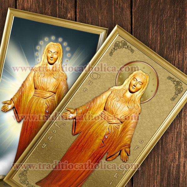 Our Lady of Akita Statue - Etsy