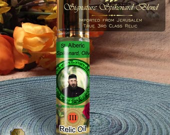 St. Alberic Crescitelli Relic Anointing Oil | Protection & Physical Trauma | Oil or Card Set