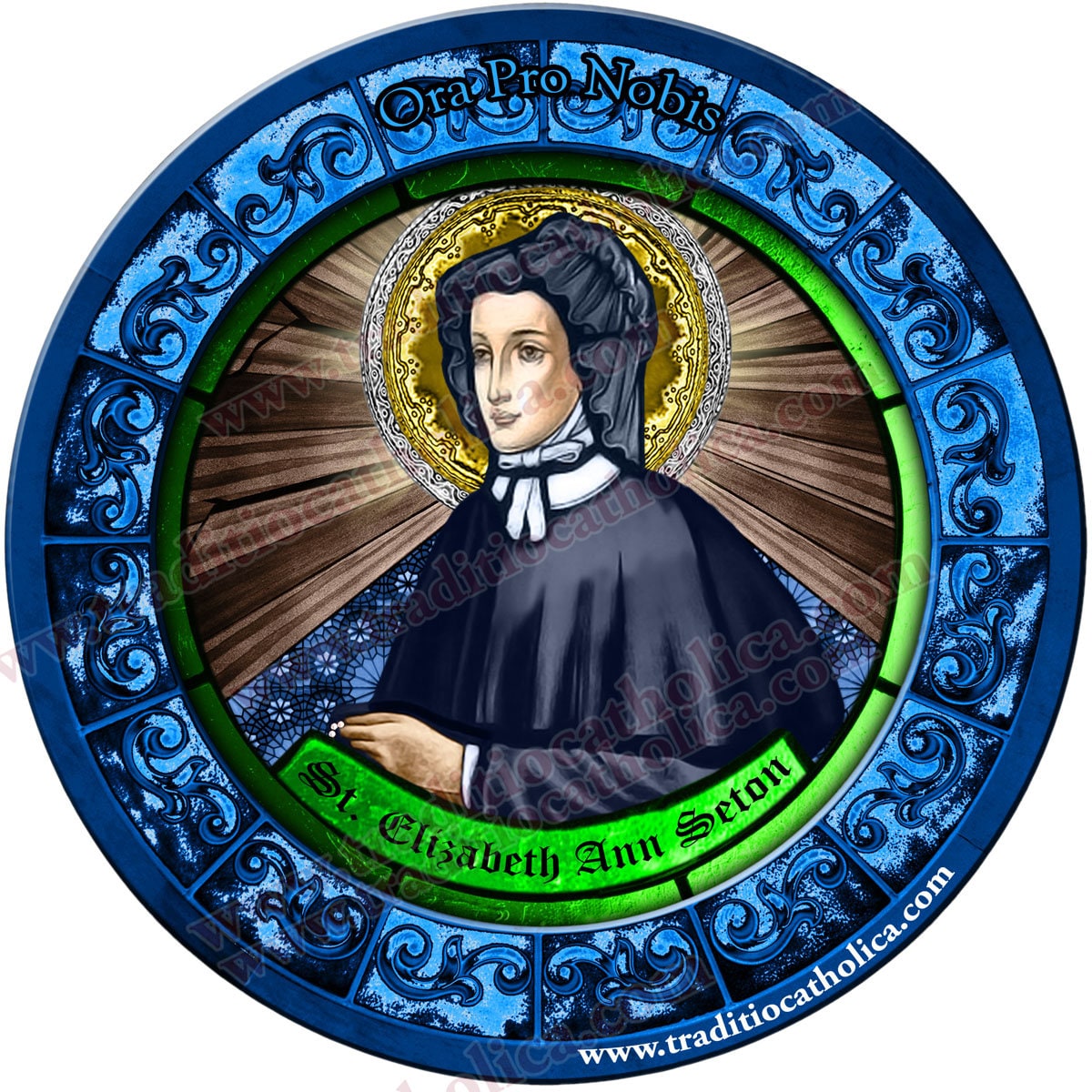Saint Elizabeth Ann Seton, Patron of Widows and Death of Children