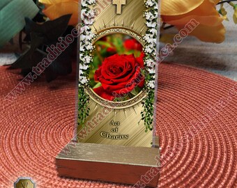 Act of Charity | Sacrificial Love & Forgiveness of Neighbor | Laminated Catholic Holy Card