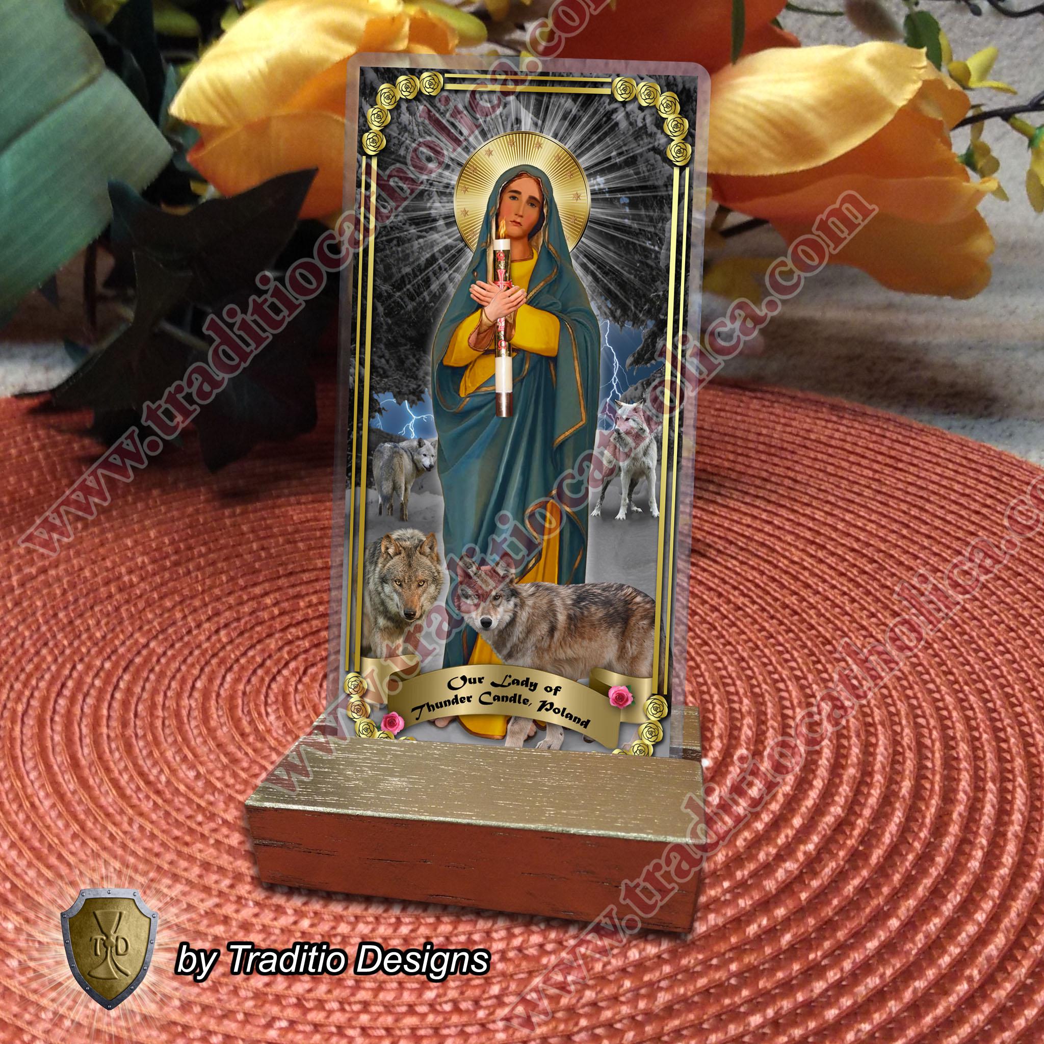 Our Lady of Thunder Candle, Poland. Candlemass, Presentation of