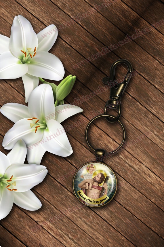 Saint St Christopher Bronze High Quality Patron of