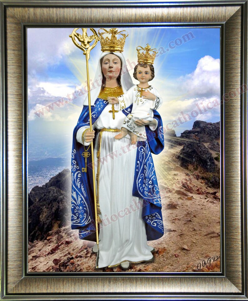 Our Lady of Good Success Quito Ecuador Statue print size Etsy