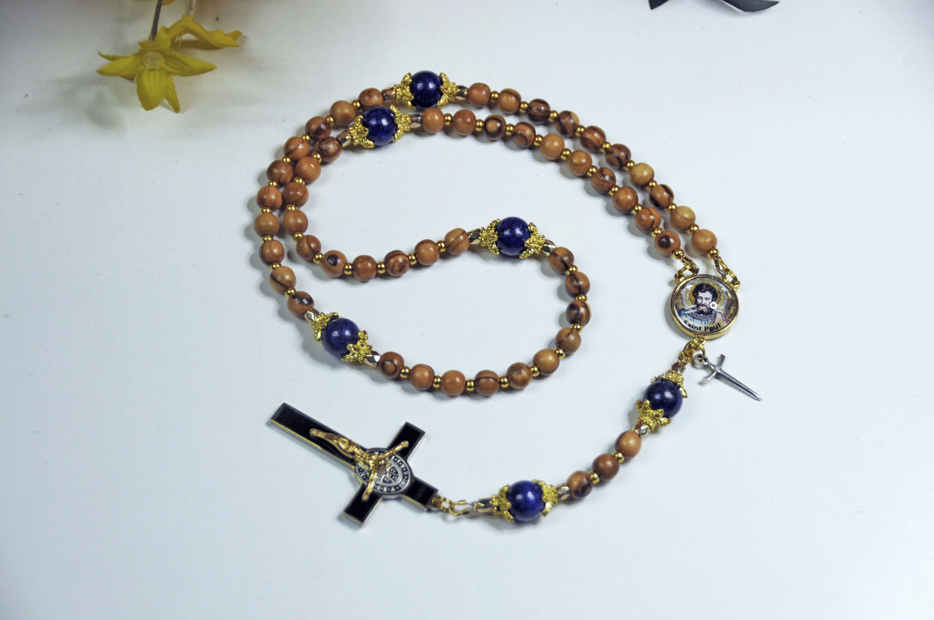 St Paul the Apostle Limited Edition Precious Holy Relic Rosary With 18K ...