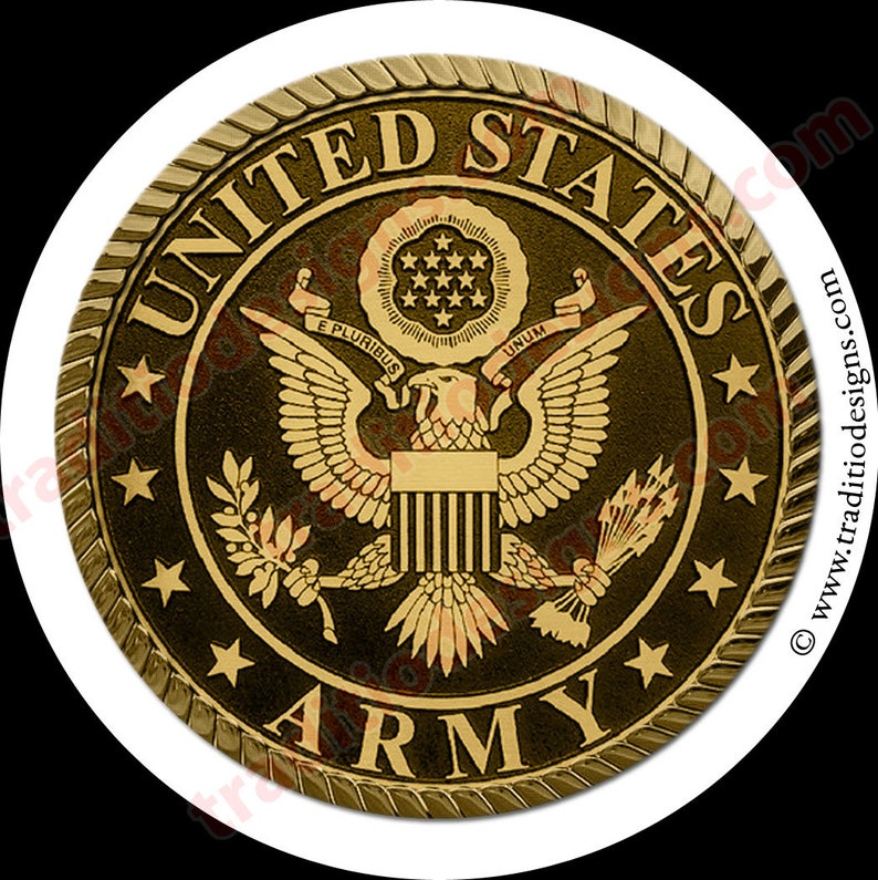 US ARMY Magnets, ARMY Decal Round 3.5 Inch and Rectangular Magnet. Army ...