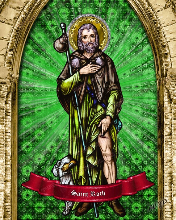 Home & Garden Other Home Art & Craft Supplies Roch patron of pandemics