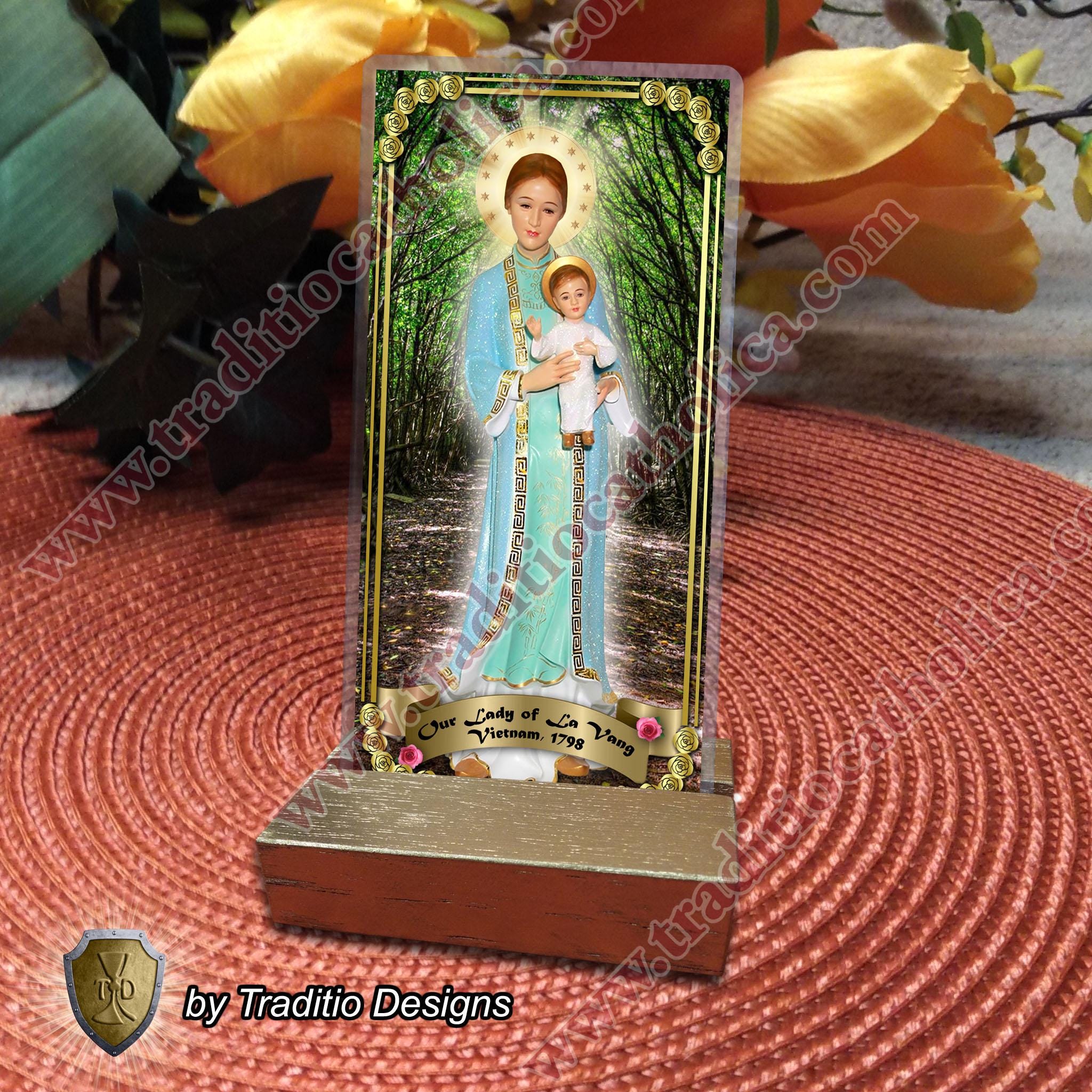 Our Lady La Vang Statue - Etsy