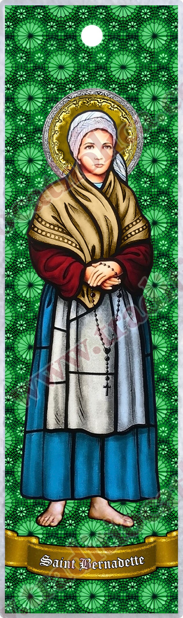 THE SAINTS COLLECTION Gebetskarten Set – 20 Laminiert, Motiv St. Jeanne D'Arc