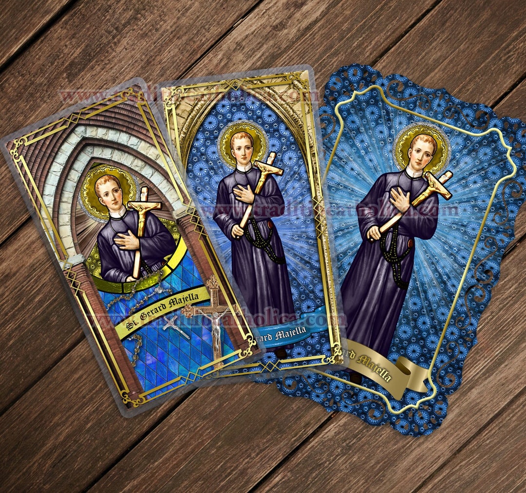 Saint Gerard Majella, Patron of Expectant Mothers and Unborn Laminated