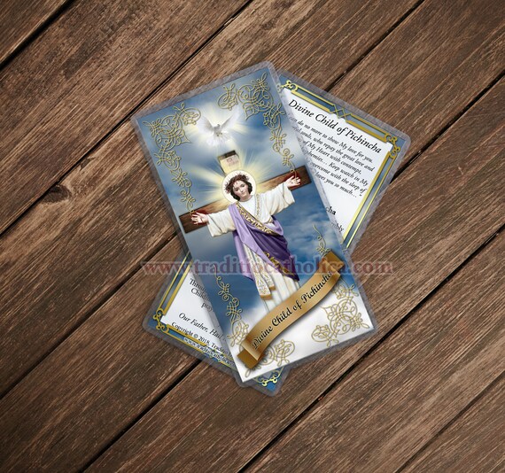 THE SAINTS COLLECTION – Set Mit 20 Laminierten Katholischen Gebetskarten, Inkl. Drei Erzengel