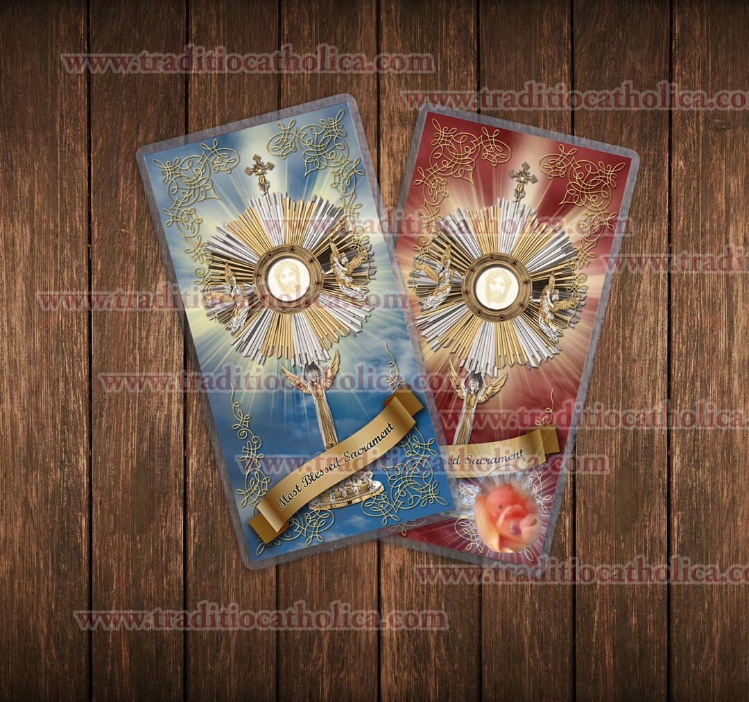 THE SAINTS COLLECTION – Set Mit 20 Laminierten Katholischen Gebetskarten, Inkl. Drei Erzengel