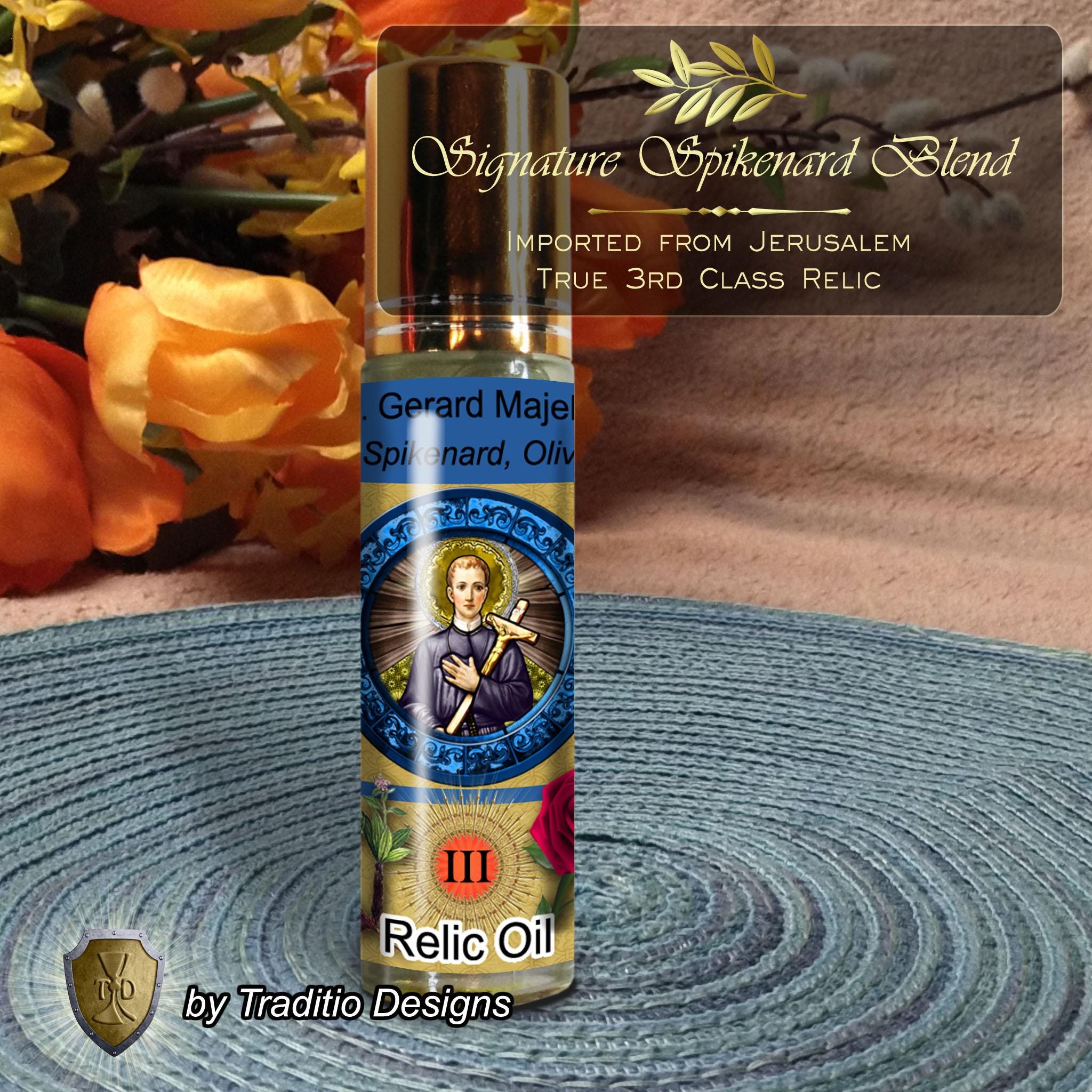 St. Gerard Majella Relic Anointing Oil | Safe Childbirth