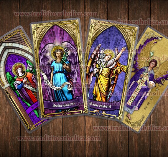 Archangel Gabriel Laminated Prayer Card