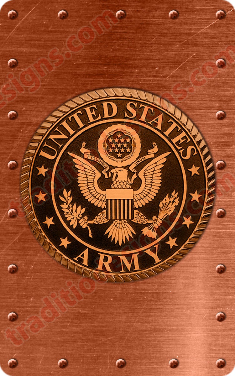 US ARMY Magnets, ARMY Decal Round 3.5 Inch and Rectangular Magnet. Army ...