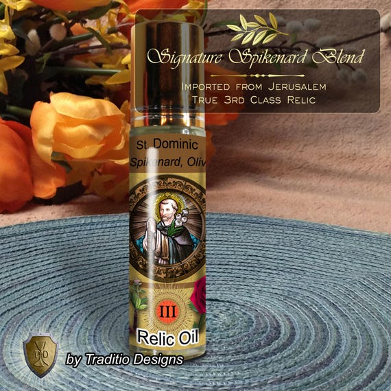 St. Dominic De Guzman Relic Anointing Oil | Truth & Protection of