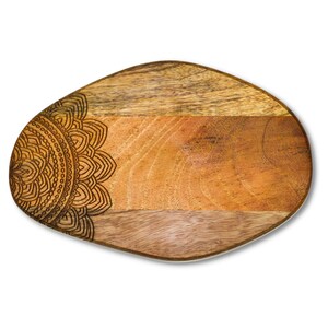 Mandala Laser Engraved Cutting Board