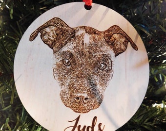 Custom Dog Ornament