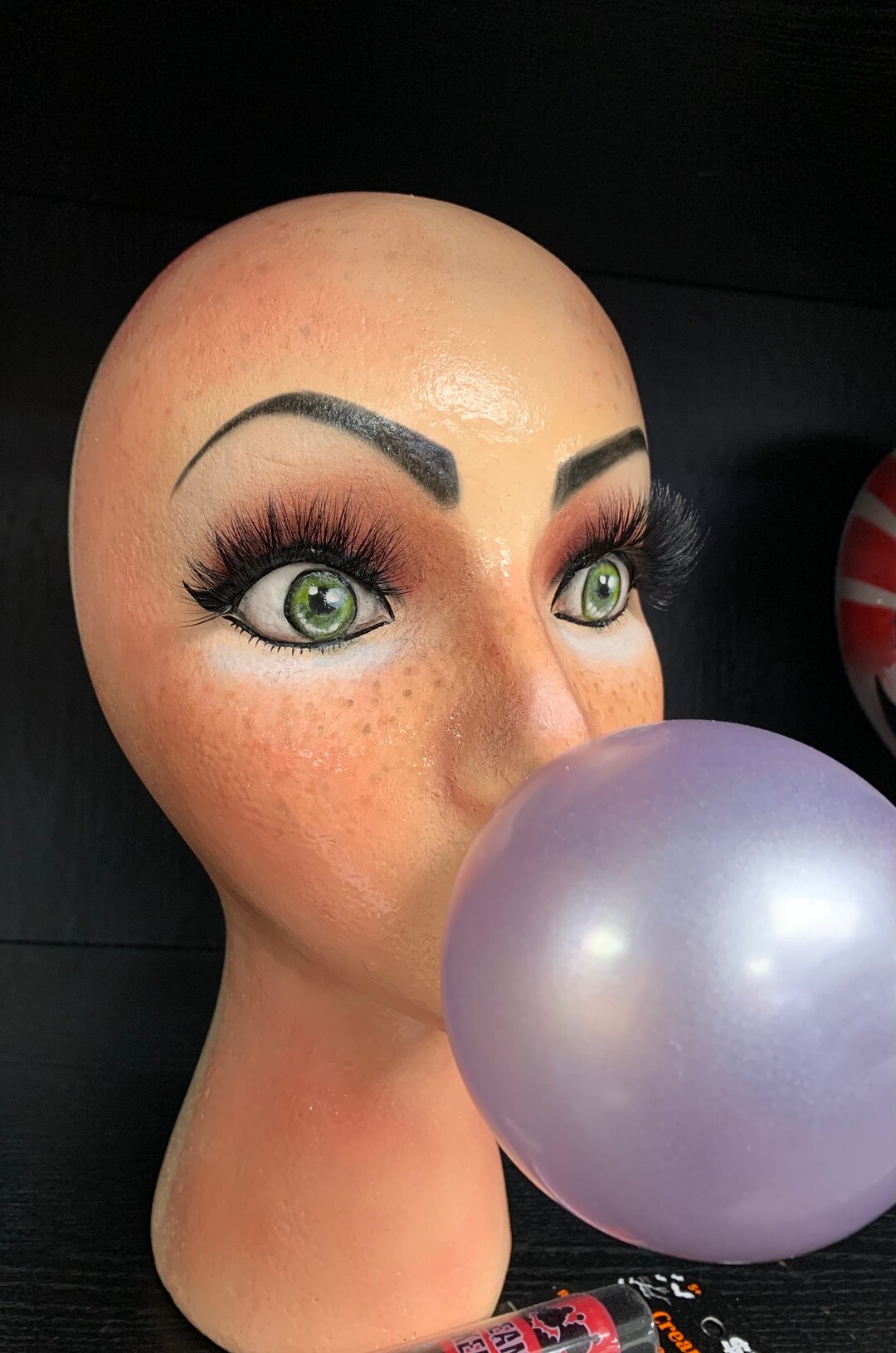 Mannequin Head Bubble Gum Etsy