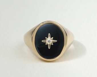 注目の的【WACKO MARIA】ONYX SIGNET RING wacko maria onyx signet ring (silver) | a.plus