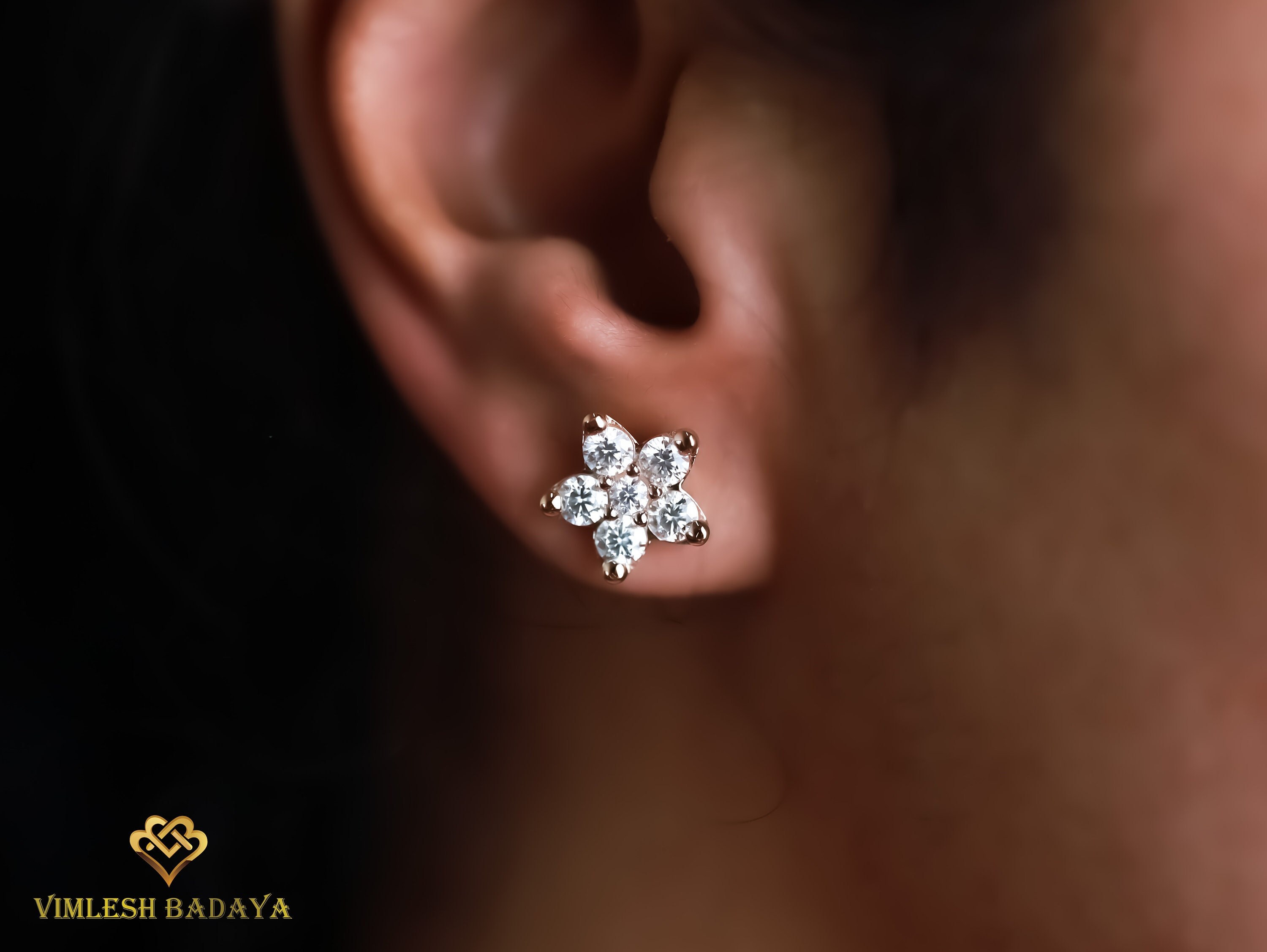 【HYERES LOR】22FW★ Colombed'Or Essentials 14K dia earrings HYERES LOR】22FW☆ Colombed'Or 14K dia 1 part earrings