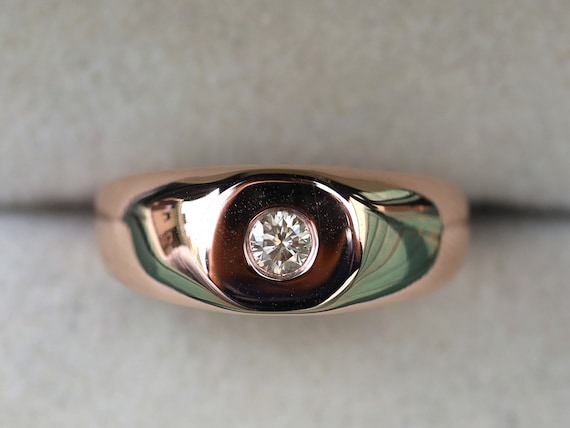 Mens signet shop ring etsy