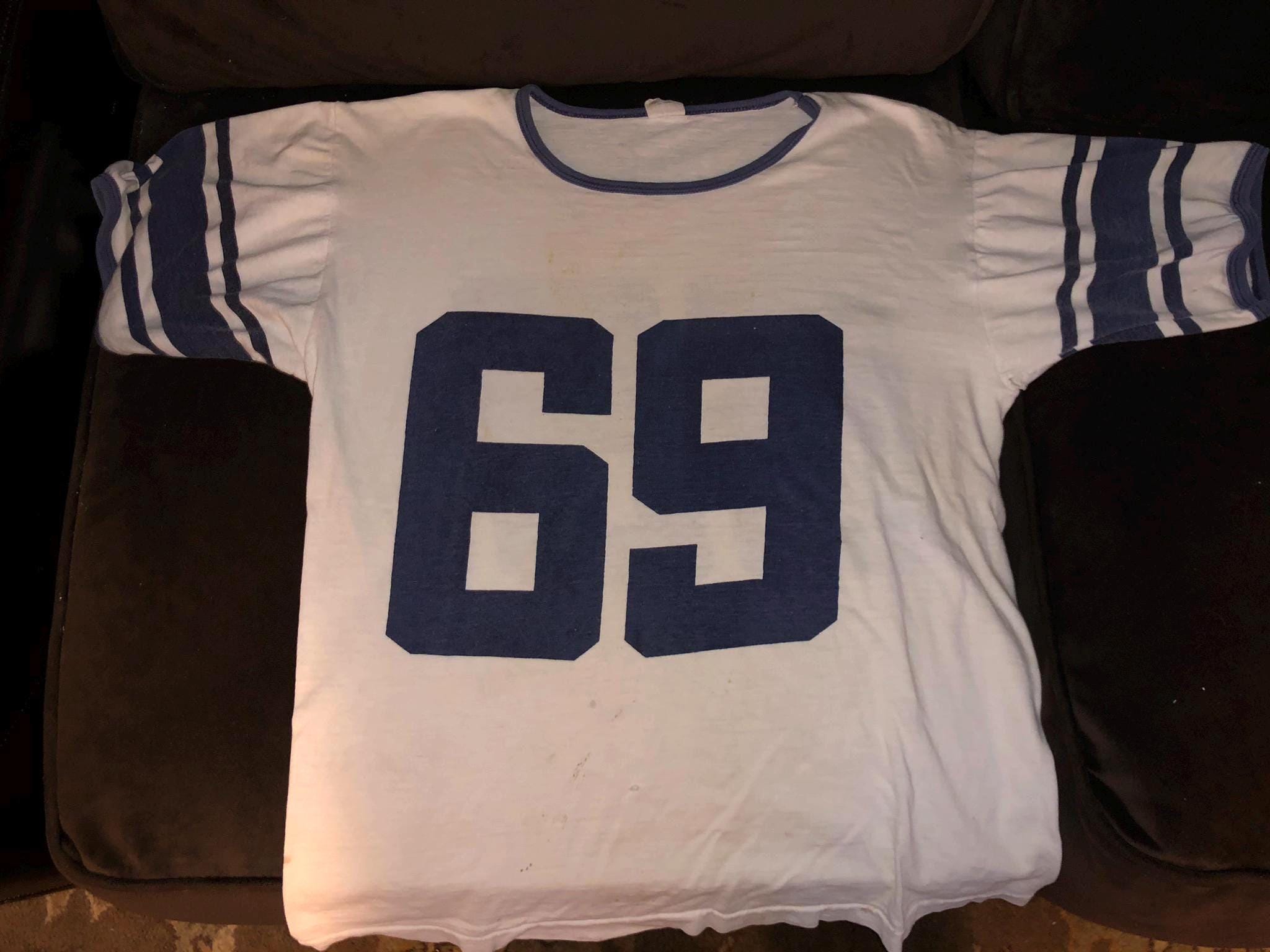 Vintage 50s Football Jersey - Etsy