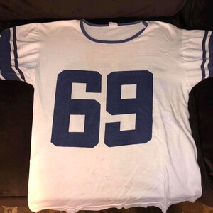 60s Football Jersey - Etsy