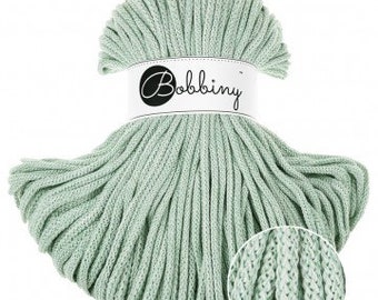 Bobbiny Mint Shake 5mm, 100m, cotton, macrame cord, cotton rope, chunky yarn