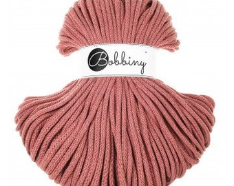 Bobbiny Peony 5mm, 100m, cotton, macrame cord, cotton rope, chunky yarn