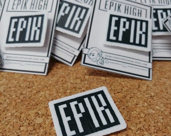 Epik High "EPIK" Logo Perler Bead Pin