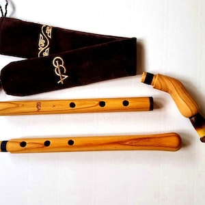 Armeense duduk-bassleutel A / expresverzending / houtblazersinstrument / cadeau voor muzikant / GGA duduk