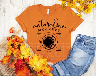 Burnt Orange Mockup Etsy
