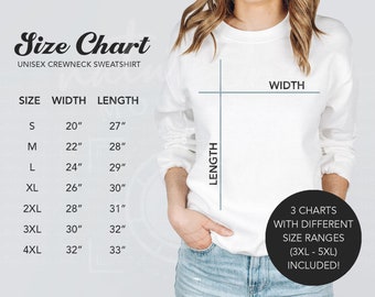 gildan size chart adults