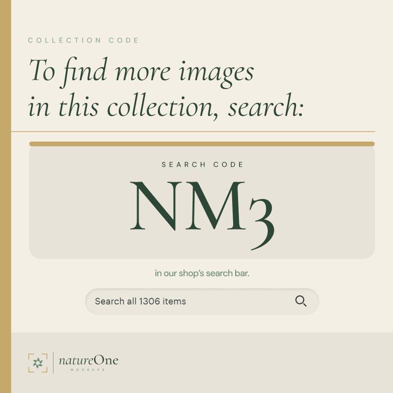 a green banner with a picture of a branch and the words search nm3 in